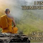 Joy in Sharing | I FIND TREMENDOUS JOY; IN GIVING AND SHARING | image tagged in affirmation,joy,sharing | made w/ Imgflip meme maker