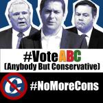 Sick of the blues? #VoteABC #NoMoreCons