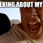 Vin Diesel in car | STOP TALKING ABOUT MY CHEESE! | image tagged in vin diesel in car | made w/ Imgflip meme maker