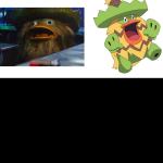 Before and after ludicolo