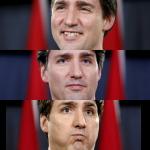 Trudeau happy, conglicted, then sad