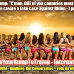 Show Trump Your Rump - International