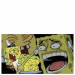 Sponge bob laugh meme