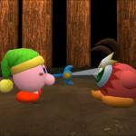 Kirby Stabs Waddle Doo