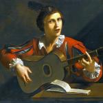 Indignant Baroque Guitarist
