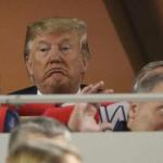 Trump booed at World Series meme