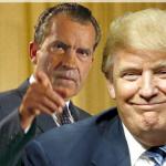 Nixon Trump - Republican crooks meme