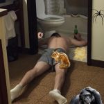 Drunk man in underwear | POV OF THE BRINGER OF THE GOOD NEWS TO BRADLEY THAT HE HAS BEEN AWARDED THE NOBEL PRIZE IN PHYSICS; I BIG TIME APPROVE OF THIS MESSAGE! | image tagged in drunk man in underwear | made w/ Imgflip meme maker