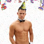 Channing Tatum as Magic Mike Stripper Large Birthday Poster