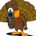Turkey with a gun