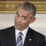 Obama Looking to say umm