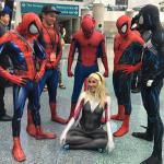5 Spider-Man (Spider-Men?) and 1 Spider-Woman