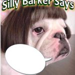 Silly Barker Says | image tagged in silly barker says | made w/ Imgflip meme maker