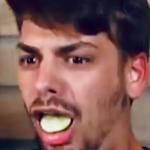 When chandler eats pickles meme