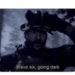 Bravo Six, going dark