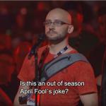 Out season April fool joke