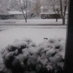 Snow in Michigan | HALLOWEEN WAS; 5 DAYS AGO | image tagged in snow in michigan | made w/ Imgflip meme maker
