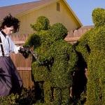 Edward Scissorhands Cutting People Off