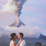 volcano wedding