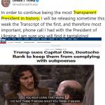 Non Transparent Trumpy