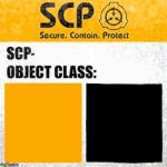 SCP Euclid/Keter Label Template (Foundation Tale's)
