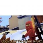 Could I Be The Green Ninja? meme