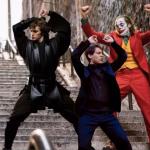 The Joker, Peter Parker and Anakin Skywalker dancing meme