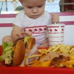 Baby's at In and Out Burger