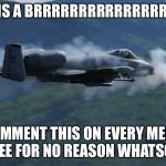 Brrrt comment