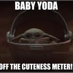 Baby Yoda cuteness