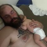 Bush Man & Baby | WHEN YOU HAD; ENOUGH MAN MILK | image tagged in bush man  baby | made w/ Imgflip meme maker