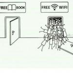 Free book free wifi