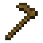 wooden hoe
