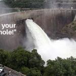 Shut your dam hole
