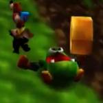 FUNNY LOOKING  ENEMY IN BANJO KAZOOIE DEFEATED!