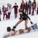 Bondage sledding