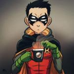 Damian as Robin