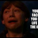 Parents, do you ever worry kids are becoming kinda wussy nowadays? | YOUR KIDS FACE WHEN YOU EXPLAIN LIFE BEFORE THE INTERNET | image tagged in ron weasley panic now | made w/ Imgflip meme maker