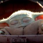 Baby Yoda uses the force