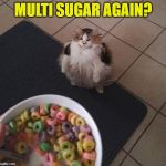 Loops Brother | MULTI SUGAR AGAIN? | image tagged in loops brother | made w/ Imgflip meme maker