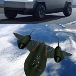 Tesla Truck versus SR-71