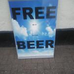 FREE BEER not really