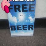 FREE BEER not really | GOOD ONE LOCAL PUB!! GOOD ONE!! | image tagged in free beer not really | made w/ Imgflip meme maker