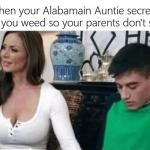 Alabamian Auntie meme