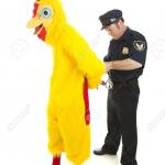 chicken arrest
