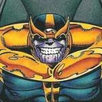 Thanos grinning