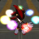 Shadow with Chaos Emeralds meme
