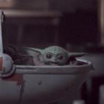 Excited Baby Yoda