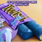 TRIXIE TWIX CANDY!