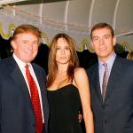 Trump, Melania and Prince Andrew at a Jeffrey Epstein party 2000 meme
